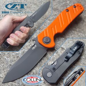 Zero Tolerance - Emerson Clip Point - ZT0630ORBLK - Orange G10 Sprint Run - cuchillo