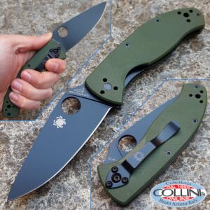 Spyderco - Tenacious - Green Black - C122GPBGR - cuchillo
