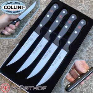 Wusthof Germany - Gourmet series 4 cuchillos de carne 1125060403 - cuchillos de mesa