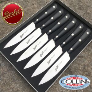Berkel - Set 6 cuchillos forjados cuestan - cuchillos de mesa