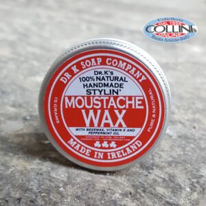 Dr. K Soap Company - moustache wax 15g - cera para el bigote - Hecho en Irlanda