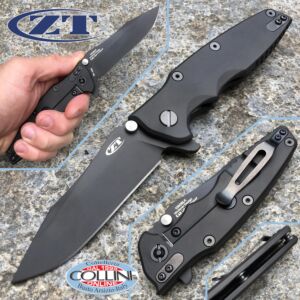 Zero Tolerance - Rick Hinderer 0392 Factory Custom - Matte Black - ZT0392BLK - cuchillo