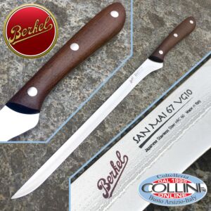 Berkel - San Mai cuchillo VG10 67 capas - jamón cuchillo de 26 cm - cuchillos de cocina