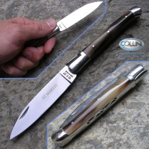 Laguiole En Aubrac - St. Martin Corno - STM99PCI/FSI1 - coltello artigianale