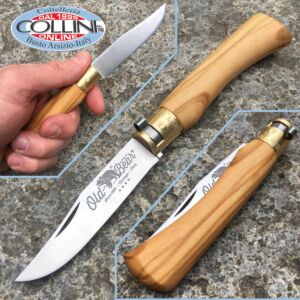 Antonini Knives - Old Bear knife Multistrato Black Medium 19cm - cuchillo