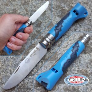 Opinel - N ° 7 outdoor junior Azul - cuchillo