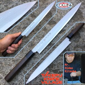 Takefu Village - Yanagiba Sashimi Knife 270mm por el Sr. Hideo Kitaoka - cuchillo de cocina