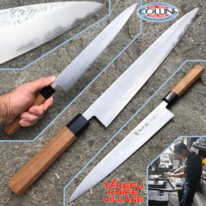 Takefu Village - Sujihiki cuchillo 270 mm por el Sr. Kanehiro Kintaro - cuchillo de cocina