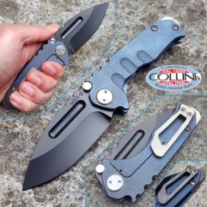 Medford Knife and Tools - Micro Praetorian T - Blue Titanium - cuchillo