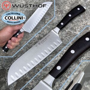 Wusthof Germany - Ikon Santoku Olivato - 17cm - 1010531317 - cuchillos de cocina