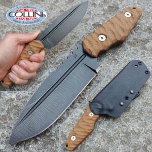 Wander Tactical - Freedom - Raw & Brown Micarta - cuchillo