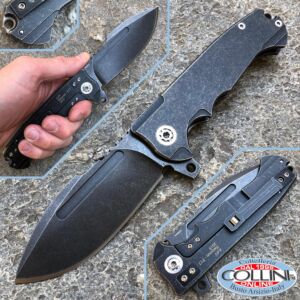 Andre De Villiers ADV - Harpoon F17 Black knife - cuchillo