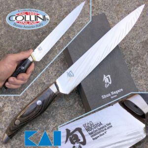 Kai Japan - Shun Nagare NDC-0704 Coreless Steel - Cuchillo cortador 230 mm. - cuchillos de cocina