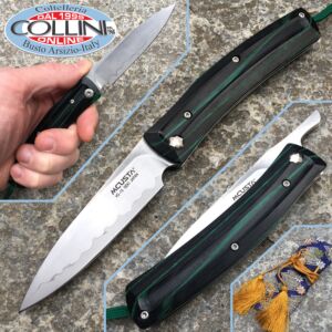 Mcusta - MC-193C Slip Joint Knife Black / Green - cuchillo