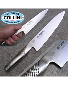 Global knives - G22R - Cuchillo de pan - 20cm - cuchillo de cocina - diestro