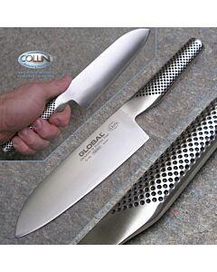 Global knives - G46 - Cuchillo Santoku - 18cm - cuchillo de cocina