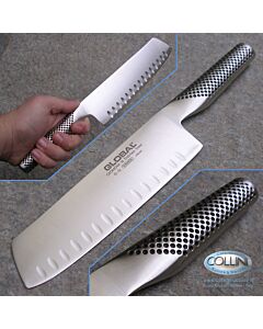 Global knives - G81 - Cuchillo para verduras estriado 18cm - cuchillo de cocina - ex g56