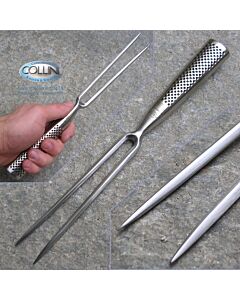 Global Knives - GF24 Carving Fork Straight - cuchillo de cocina