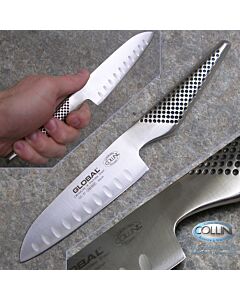 Global knives - GS37 - Cuchillo estriado Santoku 13cm. - cuchillo de cocina