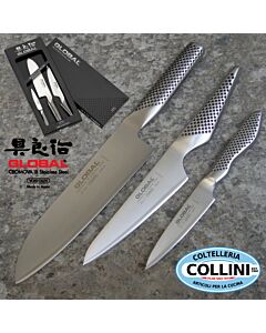 Global knives  - Juego de cuchillos G46338 - cuchillos de cocina - 3 piezas